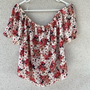Free Kissed Off The Shoulder Blouse